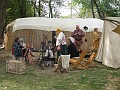 The Feast of the Hunters Moon is held in West lafayette Indiana every fall. While it has grown over the years they have tried to maintain the authenticity of the period. Trappers, pipers, bagpipes and drummers!